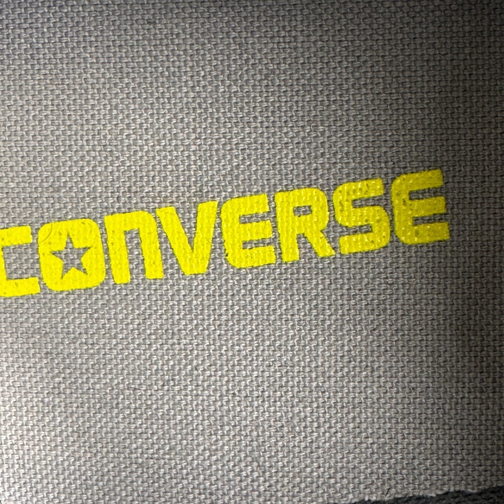 Converse Chuck Taylor Syde Street Mid Mens Size 13 Grey Yellow Sneakers - Picture 14 of 15